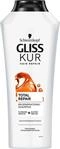 Gliss Kur Shampoo Total Repair (400 ml), Haarshampoo gl&auml;ttet die Haaroberfl&auml;che und