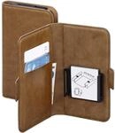 Hama Booklet Smart Move Gr. L 4,0" bis 5,4" Braun