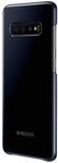 LED Cover f&uuml;r Galaxy S10 Schwarz - 6.1 Zoll