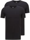 BOSS Herren T-Shirt Rn 2p Co/EL T Shirts, Schwarz, XXL EU
