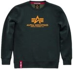 Alpha Industries Herren Basic Pullover Sweatshirt, Dunkel Petrol, L