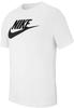 Nike Herren Sportswear Futura Icon T-Shirt, White/Black, 2XL