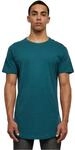 Urban Classics Herren Shaped Long Tee T-Shirt, T&uuml;rkis (teal), 2XL