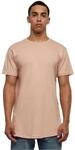 Urban Classics Herren Shaped Long Tee T-Shirt, Rosa (light rose), XL