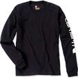 Carhartt, Herren, Lockeres, schweres, lang&auml;rmliges T-Shirt mit Logo-Grafik auf dem