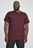 Urban Classics Herren Basic Tee T-Shirt, Rot (Redwine 02243), Small