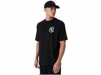 New Era New York Yankees Black MLB League Essentials Oversized T- Shirt - XL