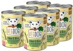 VEGDOG hypoallergenes Nassfutter Senioren 7+, Erbsenprotein, 6x400g 