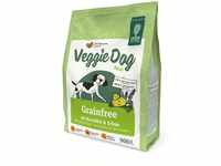 Green Petfood VeggieDog Grainfree (5 x 900 g), vegetarisches und getreidefreies