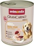 animonda GranCarno Hunde Nassfutter Single Protein Huhn pur (6 x 800g) 