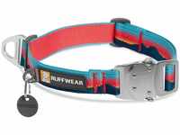 RUFFWEAR Top Rope Hundehalsband, Reflektierendes Halsband mit Metallschnalle...