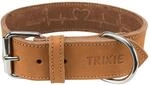 TRIXIE Rustic Fettleder-Halsband - Gr&ouml;&szlig;e M - Halsumfang 38 - 47 cm -