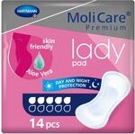 Molicare Premium lady pad, Inkontinenz-Einlage f&uuml;r Frauen bei Blasenschw&auml;che,...