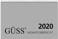 G&Uuml;SS-Monats&uuml;bersicht DIN A4 - Wire-O