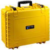 B&W Transportkoffer Outdoor - Typ 6000 Gelb - wasserdicht nach IP67 Zertifizierung,