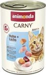 animonda Carny Adult Katzenfutter nass Huhn + Lachs (6 x 400 g)