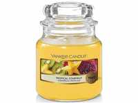 Yankee Candle Tropical Starfruit, Glas, Gelb, Klein
