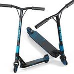 Apollo Genesis Pro X Stunt Scooter Kinder, Stunt Roller, Schwarz/Blau