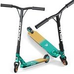 Apollo Genesis Pro X Stunt Scooter Kinder, Stunt Roller, Mint/Gold