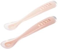 B&Eacute;ABA - Baby L&ouml;ffel - 2er-Set - Silikonl&ouml;ffel - F&uuml;tterl&ouml;ffel - Erste Mahlzeit