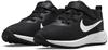 Nike Jungen Unisex Kinder Revolution 6 Sneaker, Black/White-Dk Smoke Grey, 28.5 EU