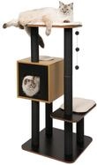 Catit,52046,Vesper AA8Katzenm&ouml;bel HighBase, schwarz, Kubus-H&ouml;hlemit zwei