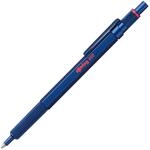rOtring 600 Kugelschreiber | mittlere Spitze | Schwarze Tinte | Blauer Schaft 