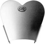 Kitty Professional Einf&uuml;llhilfe Edelstahl Herzsch&uuml;tte f&uuml;r K&uuml;chenmaschinen 