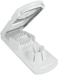 Metaltex 204510014 Universal Eierschneider Edelstahl Dr&auml;hte, Wei&szlig;