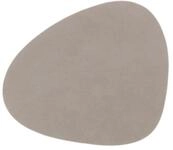 LindDNA Glasuntersetzer Curve, 11x13 cm, in der Farbe Hellgrau, 981182