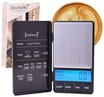 Kaffeewaage mit Timer - Espresso waage inkl. Batterien - Exakte Feinwaage mit