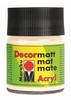 Marabu 14010005271 - Decormatt Acryl Elfenbein 271, 50 ml, samtmatte Acrylfarbe auf