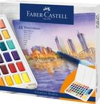 FABER-CASTELL - Aquarellfarben Set, Aquarellkasten 48 Farben