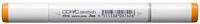 COPIC Sketch Marker Typ YR - 16, Apricot, professioneller Pinselmarker, mit einer