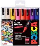 POSCA 153544848 PC-5M &bdquo;Paint in a Pen-Set, 2,5 mm breite Kugelspitze,