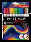 STABILO - Premium-Filzstift mit Pinselspitze - Pen 68 brush | variable