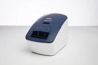Brother QL-600B Blau Etikettendrucker (USB-Schnittstelle, Barcodedruck, automatische