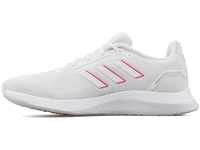 Adidas Damen Run Falcon 2.0 Laufschuhe, Weiß Cloud White Screaming Pink, 36 2/3 EU