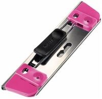Leitz 17286023 Active Locher (Stanzleistung 2 Blatt) pink metallic