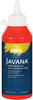 KREUL 91463 - Javana Stoffmalfarbe für helle und dunkle Stoffe, 250 ml Flasche rot,