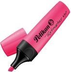 Pelikan Textmarker 490, 1 x Neon-Rosa, 1 St&uuml;ck, mit Keilspitze