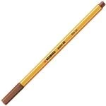 Fineliner - STABILO point 88 - Einzelstift - r&ouml;tel