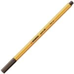 STABILO - Fineliner - point 88 - Einzelstift - umbra