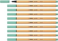 STABILO - Fineliner - point 88 | 10er Pack, eukalyptus