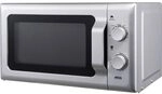 Silva-Homeline MWU 20.4 Unterbau Mikrowelle silber, 17 Liter