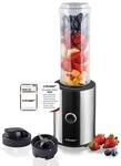 Cloer 6969 Relaunch Smoothie Maker, Mini Standmixer to go, Milchshakes, Beh&auml;lter 600