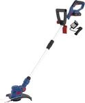 G&uuml;de 58598 Akku Rasentrimmer RT 18-201-05 (Inkl. 20 Ersatzmesser, 180&deg;...