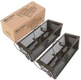 RatzFatz&reg; 2X Lebendfalle Mausefalle, Rattenfalle, ● Sieger 2021 ● XXL,...