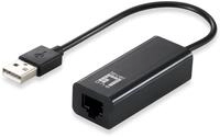 LevelOne USB-0301 Fast-Ethernet USB-Adapter USB 2.0 auf Ethernet