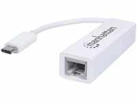 Manhattan 507585 USB Typ C auf Gigabit-Ethernet-Netzwerkadapter USB-3.1 (G1)...